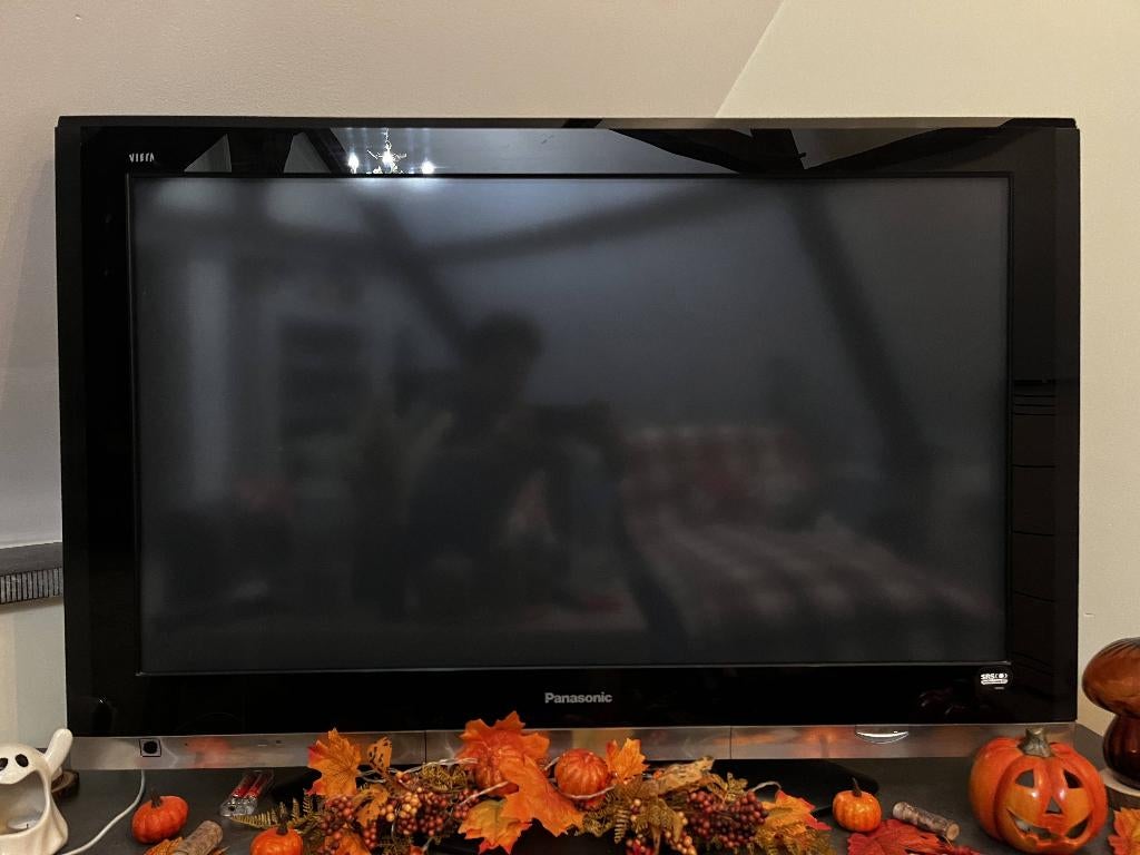 TV Panasonic viera th-42pv700F, Ophalen, Panasonic, LCD, Zo goed als nieuw