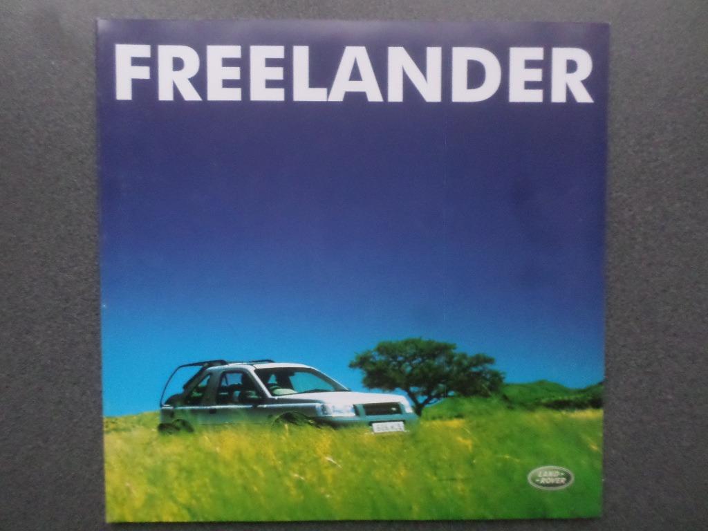 Landrover Freelander 2001 brochure, Ophalen of Verzenden