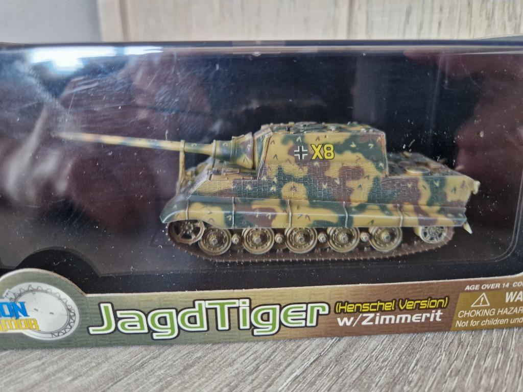 Dragon Armor Special version 60110 JagdTiger Henschel tank, Enlèvement ou Envoi, Armée de terre, Miniature ou Figurine