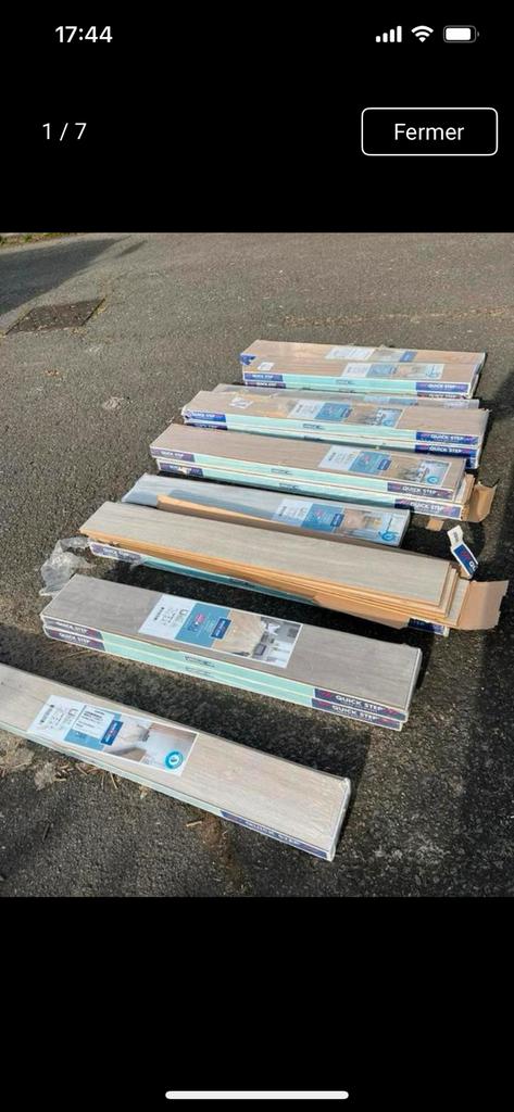 Quick Step nieuw pakket lees de aankondiging, Ophalen, Nieuw