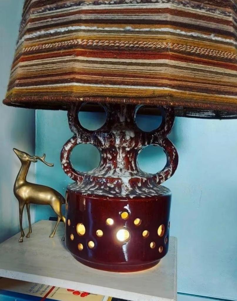 Lampadaire Fat Lava, Antiquités & Art, Enlèvement ou Envoi