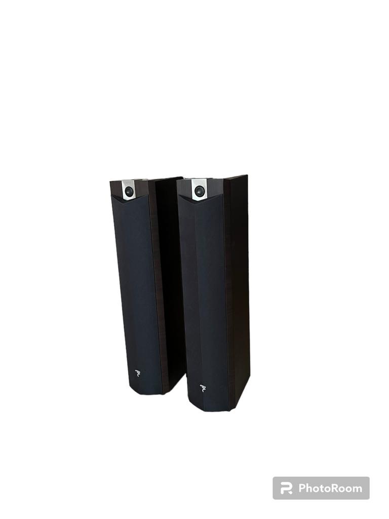 2 enceintes Focales, TV, Hi-fi & Vidéo, Enlèvement ou Envoi, Comme neuf, 120 watts ou plus, Autres marques