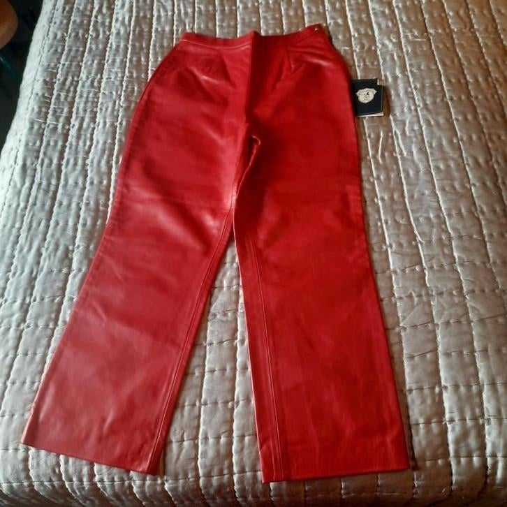 DONALDSON LEDEREN BROEK*NIEUW en ONGEDRAGEN * TOP*, Ophalen, Donaldson, Nieuw, Maat 36 (S)