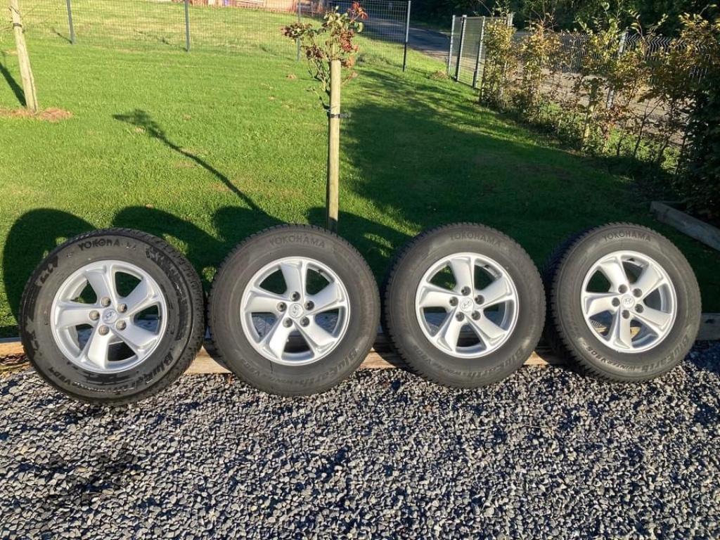4 Jantes Alu Hiver 16" - Hyundai ix35 / Kia Sportage, Autos : Pièces & Accessoires, Pneus & Jantes, Pneus et Jantes, Pneus hiver