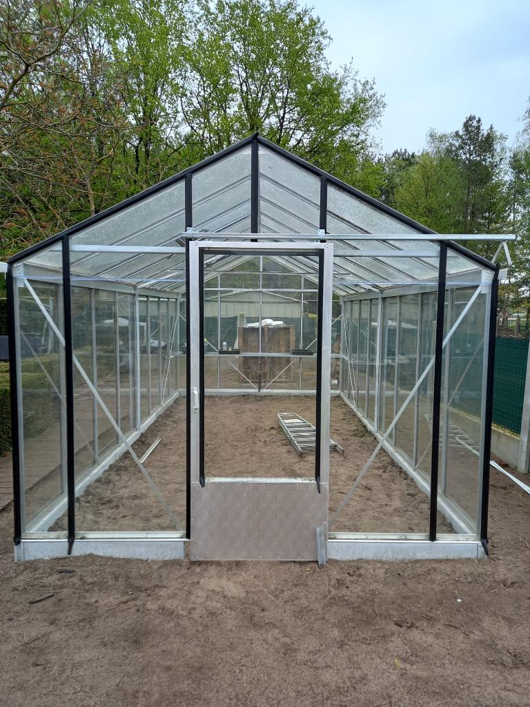 serre te koop, Ophalen of Verzenden, Glas, Aluminium, Kweekkas