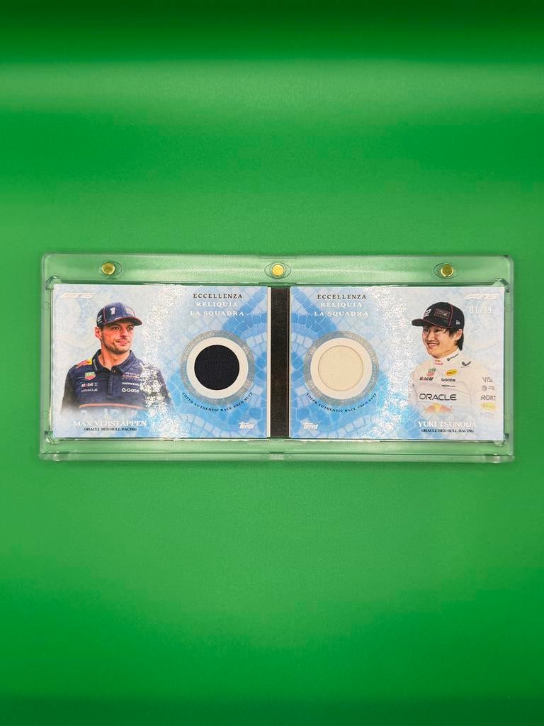 2025 Topps F1 Eccellenza Verstappen/Tsunoda Booklet /99, Ophalen of Verzenden