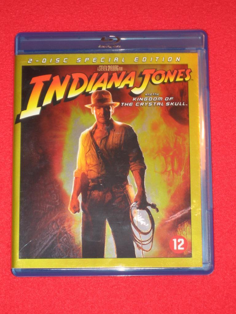 Indiana Jones: The Kingdom of the Crystal Skull (Blu-ray), Ophalen of Verzenden, Zo goed als nieuw