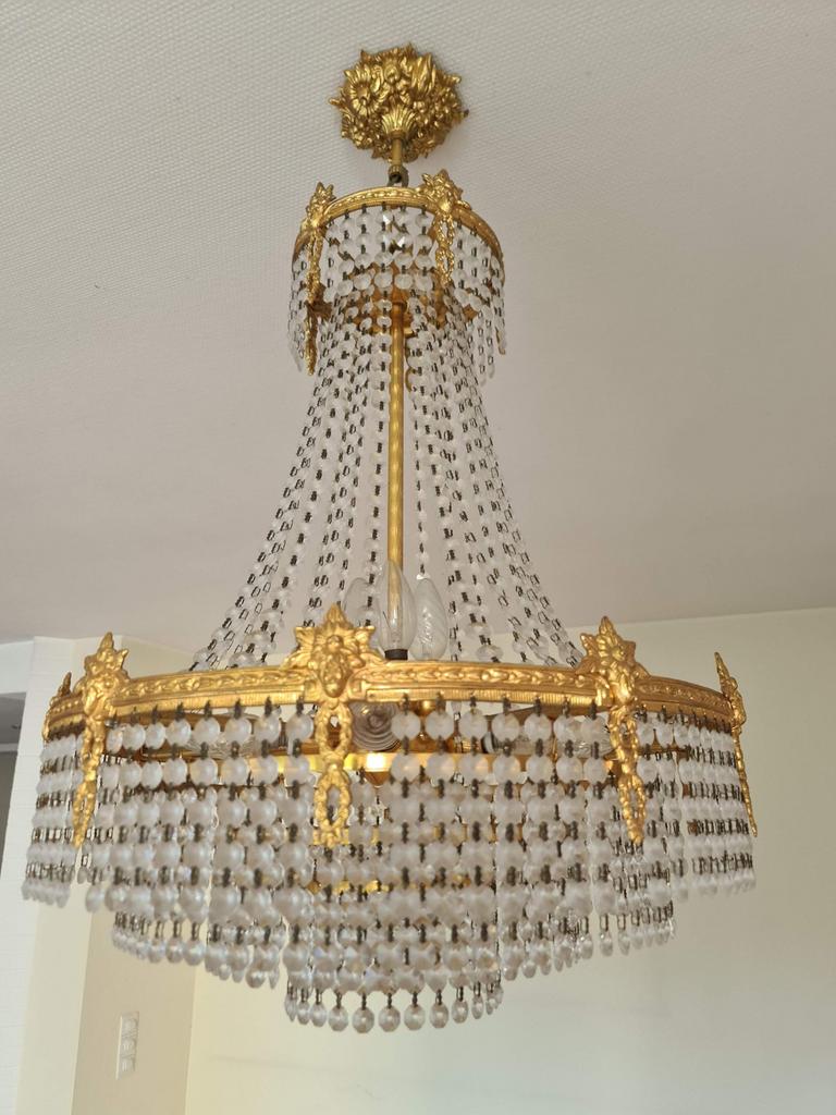 Kristallen luster (prijs voor 2 stuks), Ophalen