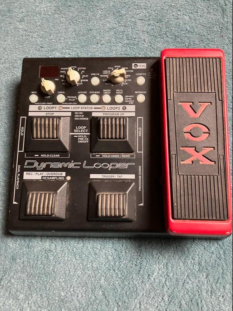 Vox VDL1 dynamisch looperpedaal, Muziek en Instrumenten, Effecten, Ophalen, Gebruikt, Multi-effect