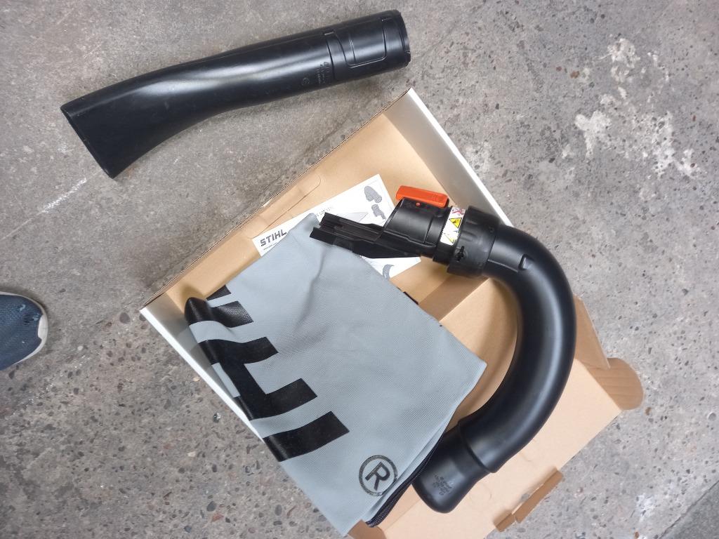 Stihl SHA 56: opvangzak en blaasmond., Ophalen, Nieuw, Stilh, Met opvangzak
