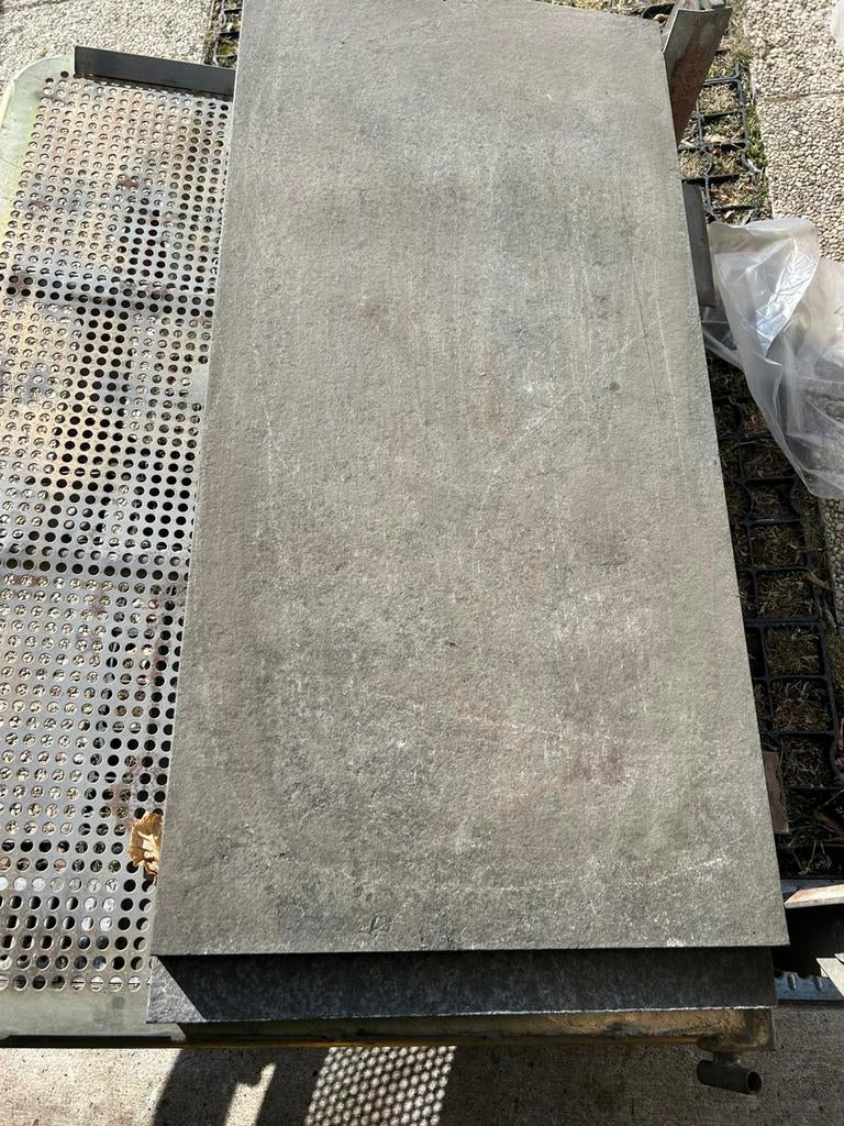 Blauwe steen arduin  3 cm dik 108x52 cm, Ophalen of Verzenden