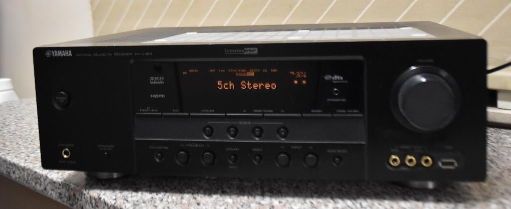 Yamaha natural sound reciever RX V463, Overige systemen, 70 watt of meer, Zo goed als nieuw, Ophalen