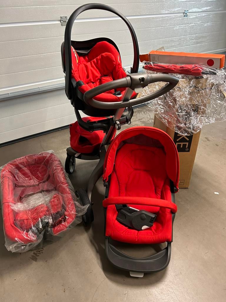Poussete et sac de transport stokke, Enfants & Bébés, Autres marques, Avec nacelle, Comme neuf, Enlèvement