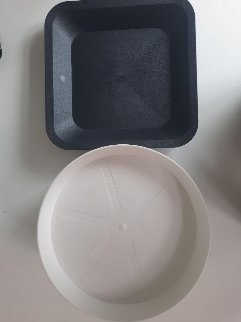 Lot de 15 sous pot rond et carré, Jardin & Terrasse, Enlèvement ou Envoi, Comme neuf, Rond