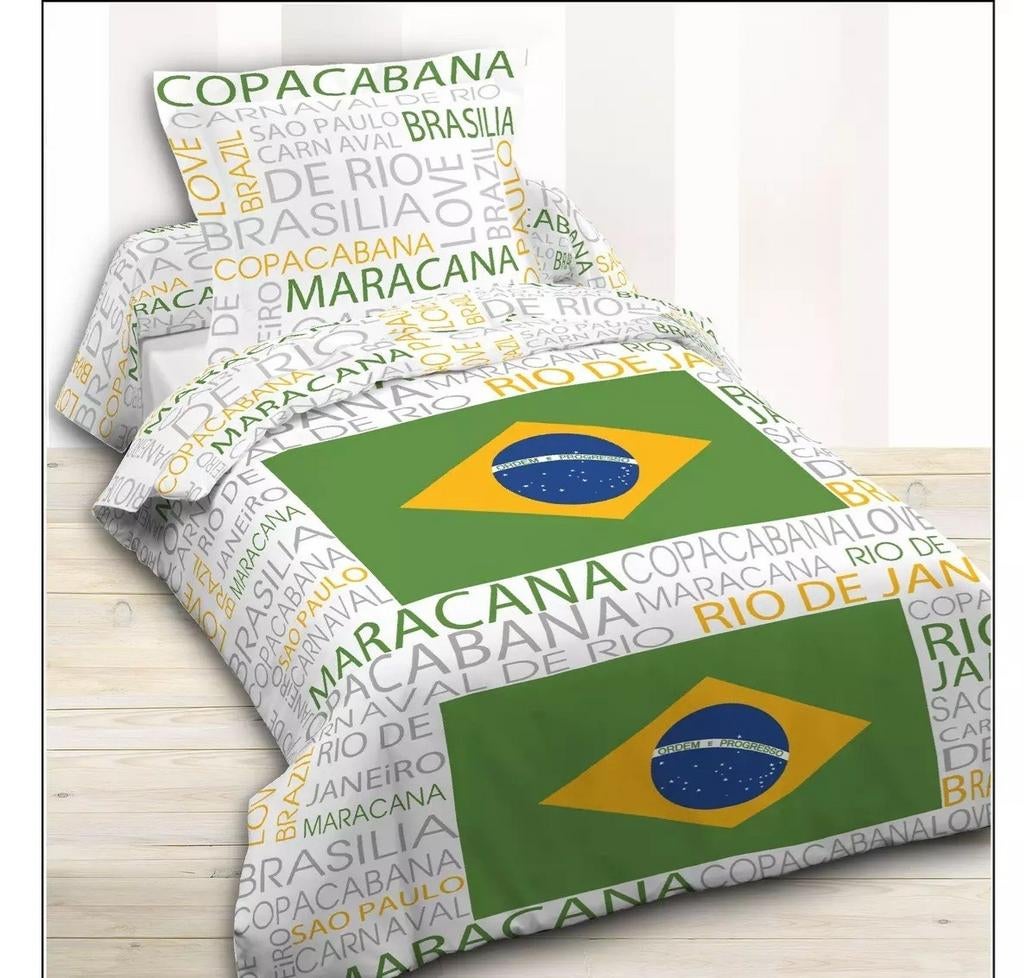 Parure de lit enfant Brazil, Enfants & Bébés, Chambre d'enfant | Linge de lit, Enlèvement, Neuf