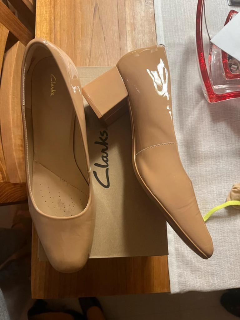 Escarpins en cuir Clark, 42, Enlèvement ou Envoi, Beige, Escarpins, Comme neuf