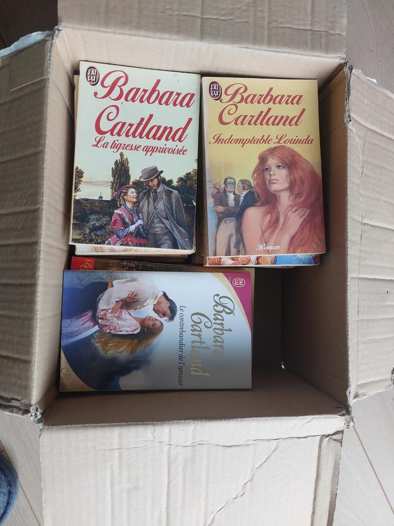 Livre Barbara Cartland. Romancière anglaise., Livres, Romans, Enlèvement