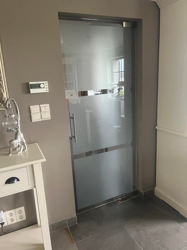 Glazen deuren, Ophalen, Gebruikt, Glas