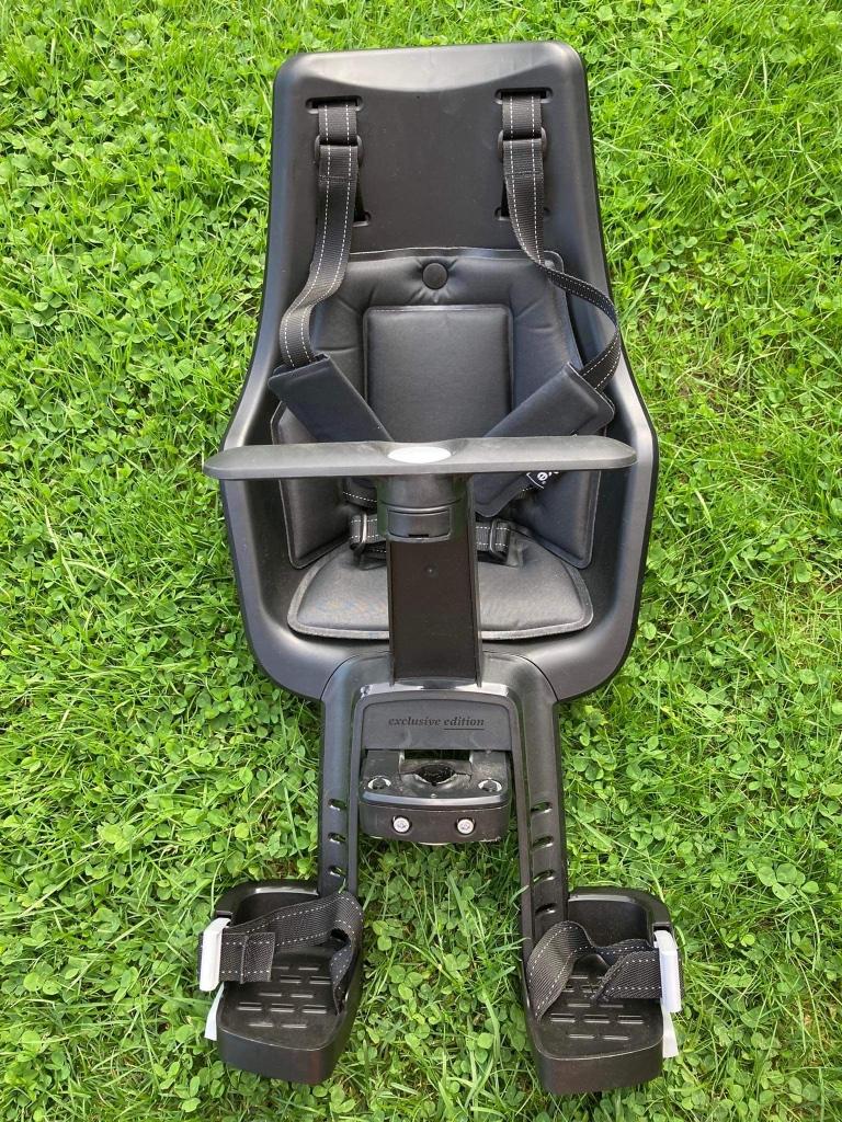 Fietsstoeltje Bobike, Ophalen, Voetsteuntjes, Zo goed als nieuw, Bobike