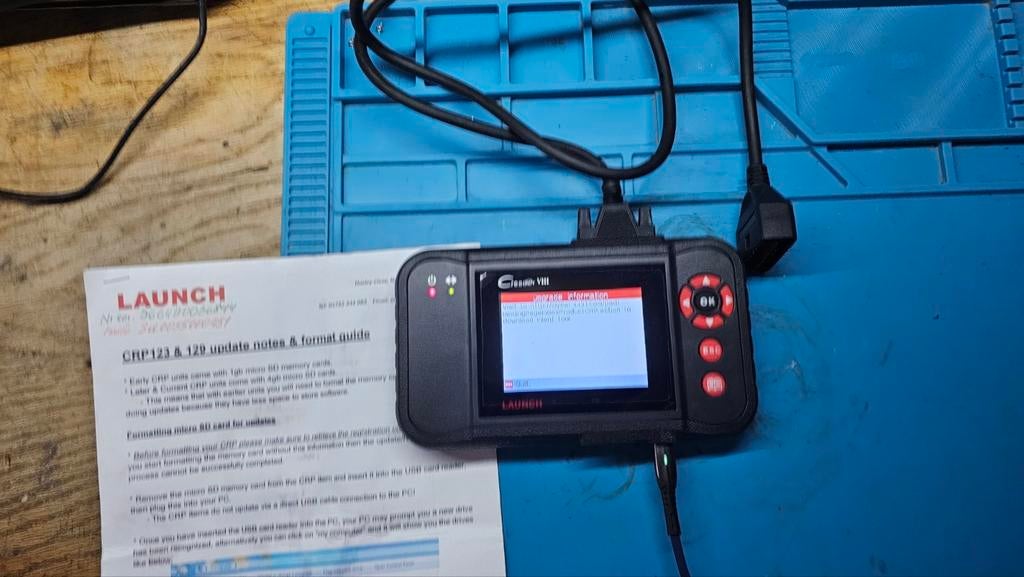 Interface de diagnostic automobile Launch Creader VIII CRP12, Enlèvement, Utilisé