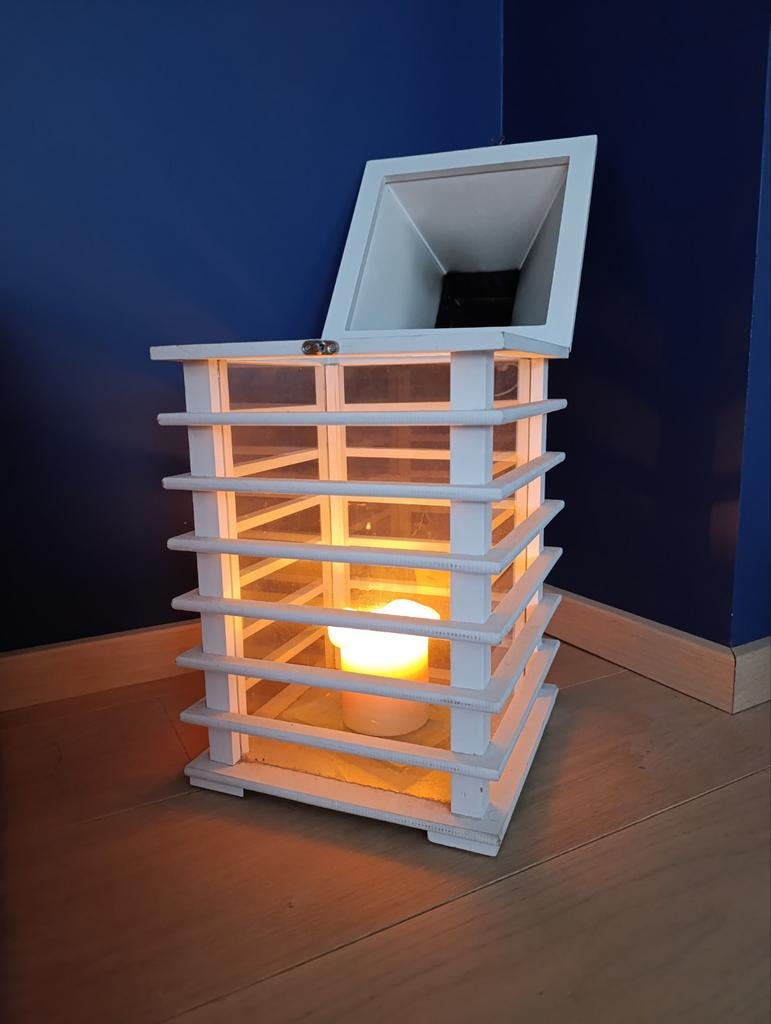 Lanterne bougie, Enlèvement