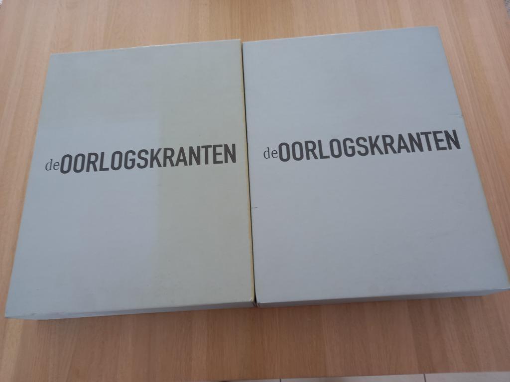 De oorlogskranten, Ophalen, Voor 1940, Nieuw, Algemeen