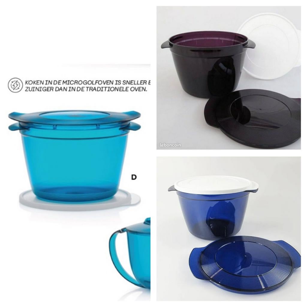 Nieuwe microcook van 2.25 liter tupperware, Maison & Meubles, Enlèvement ou Envoi, Neuf