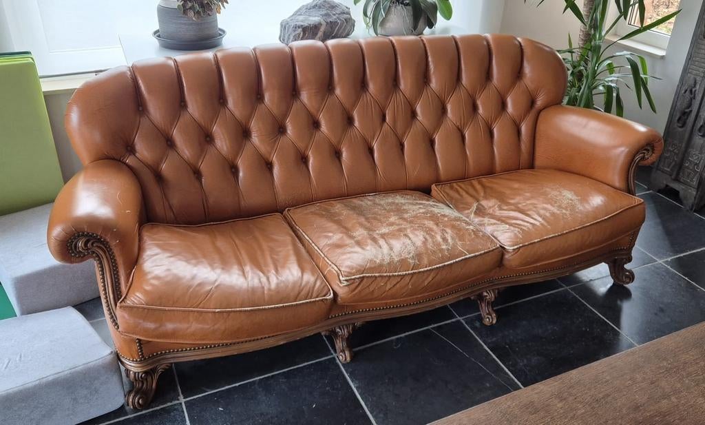 Gratis lederen zetel (3p), Ophalen