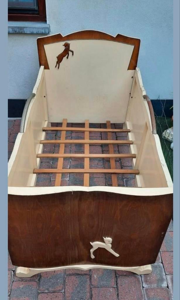 Antiek/ retro kinderbedje, Ophalen