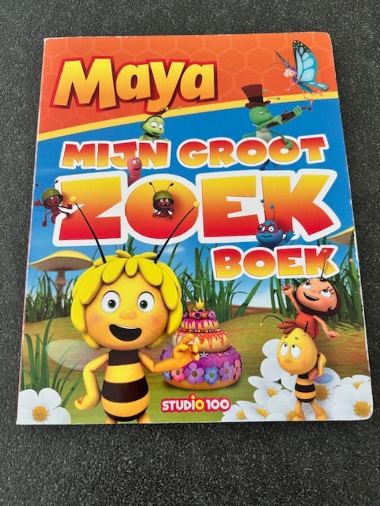 kinderboeken - Maya Mijn Groot Zoekboek - peuters, 3 tot 4 jaar, Gert Verhulst, Uitklap-, Voel- of Ontdekboek, Ophalen