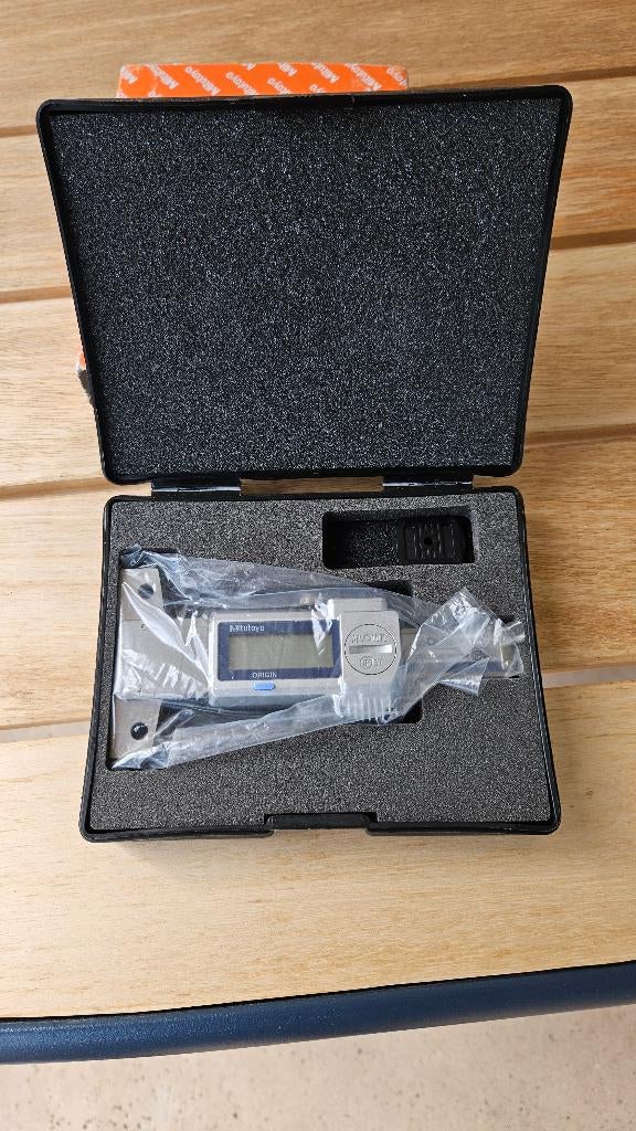 Digitale dieptemaat mitutoyo, Doe-het-zelf en Bouw, Meetapparatuur, Ophalen, Zo goed als nieuw