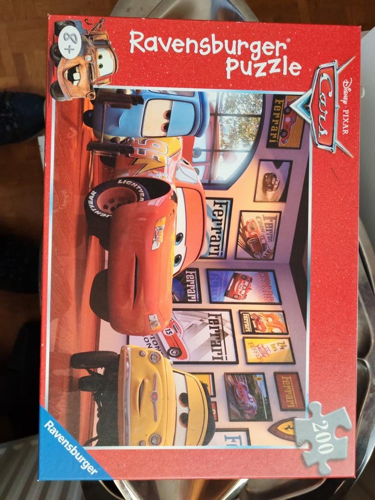 Cars puzzel van 200 stukjes, Kinderen en Baby's, Speelgoed | Kinderpuzzels, Ophalen
