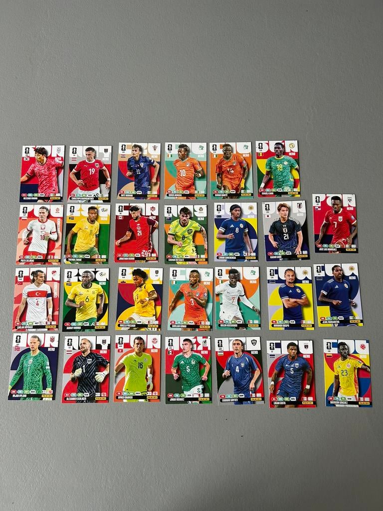 WK voetbalkaarten panini 2026, Ophalen, Nieuw, Meerdere plaatjes
