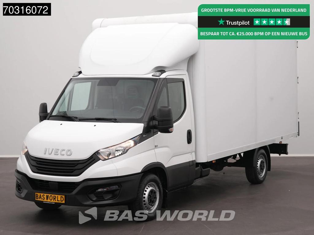 Iveco Daily 35S16 Automaat 160PK Bakwagen Achterdeuren Airco, Auto's, Bestelwagens en Lichte vracht, Automaat, Stof, Gebruikt