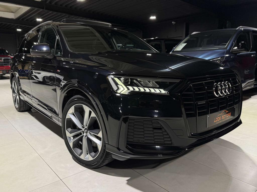 Audi Q7 50 TDi Quattro S-Line 286cv 7 PLACES AIRMATIC PANO M, Autos, Cuir, Achat, Euro 6, Entreprise