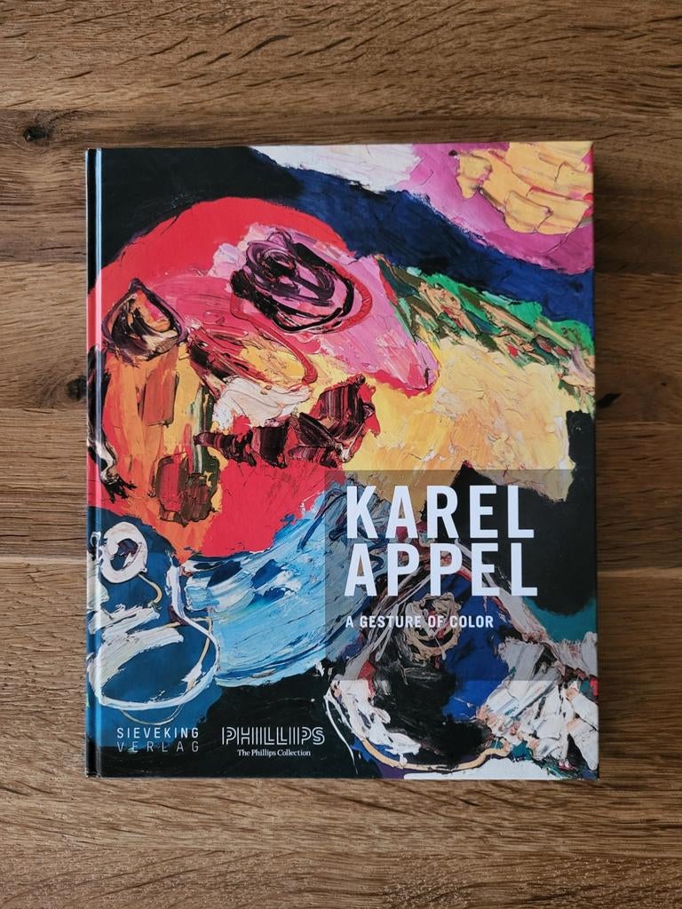 livre d'art de Karel Appel Un geste de couleur, Enlèvement ou Envoi