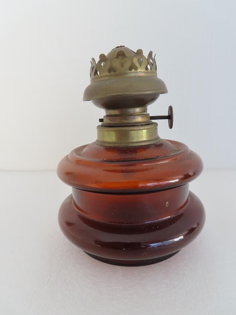 olielamp, Antiek en Kunst, Antiek | Verlichting, Ophalen of Verzenden