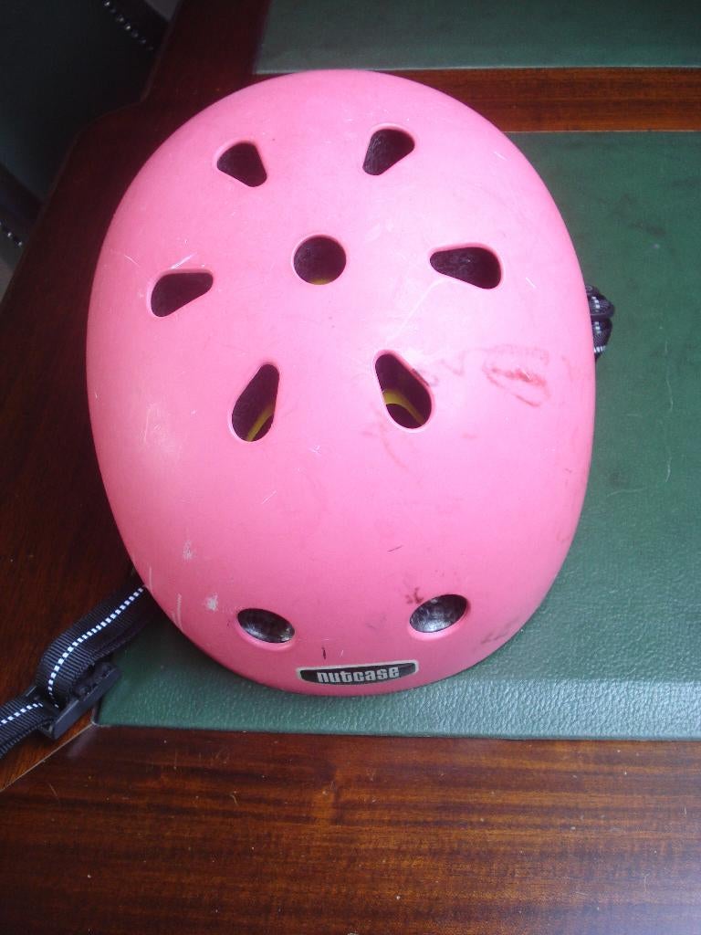 Nutcase helm, mt XS 48/52cm, Fietsen en Brommers, Fietsaccessoires | Fietshelmen, XS, Gebruikt, Meisje, Ophalen of Verzenden