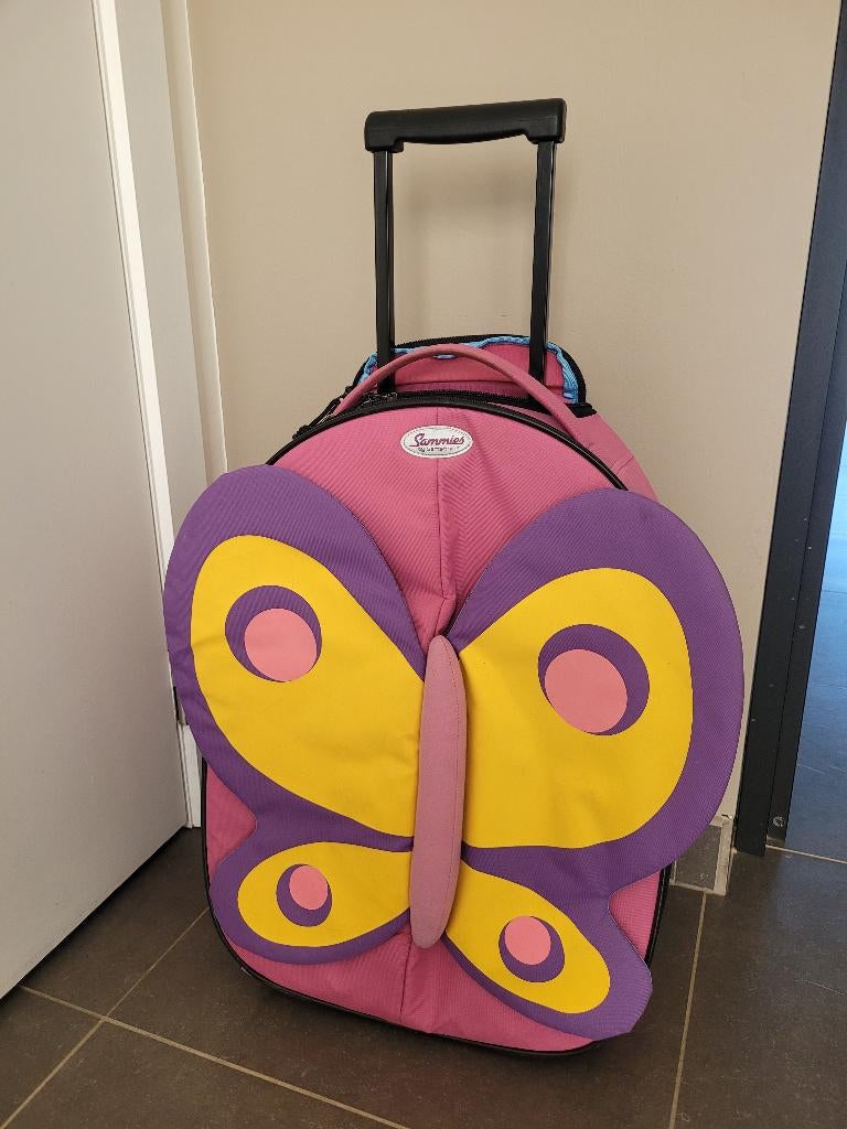 Reiskoffer, Handtassen en Accessoires, Koffers, Ophalen, Wieltjes, Gebruikt, 50 tot 60 cm