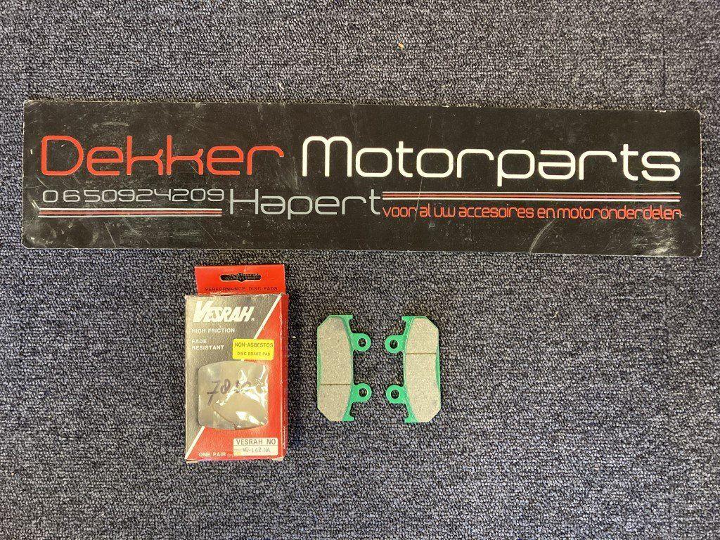 Vesrah voorzijde remblokken VD-142 NA CBR600F CB450 cbr400R, Motos, Neuf, -, -, -