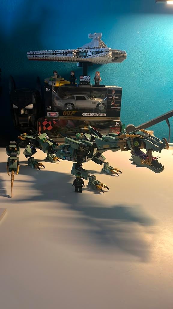 Lego ninjago draak, Kinderen en Baby's, Ophalen, Zo goed als nieuw