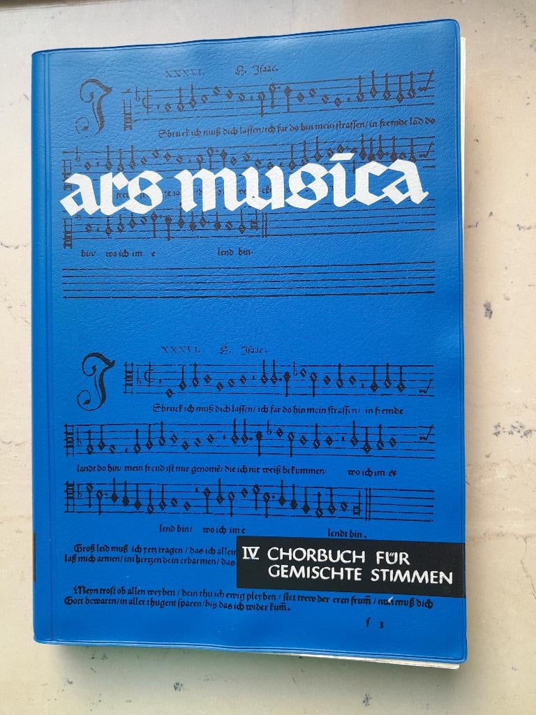 ARS MUSICA     Chorbuch  für  gemischte Stimmen   Band IV, Muziek en Instrumenten, Bladmuziek, Klassiek, Overige soorten, Ophalen of Verzenden
