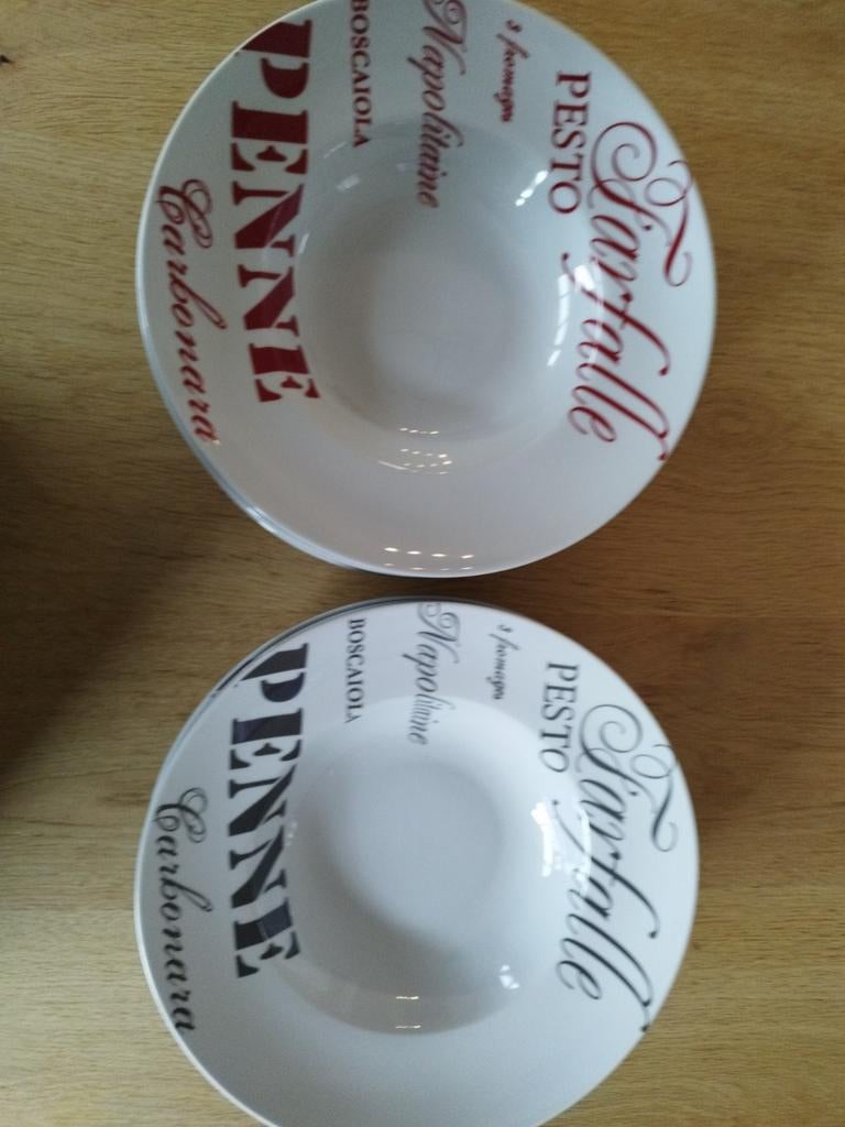 Assiettes a pâte (maison du monde), Enlèvement