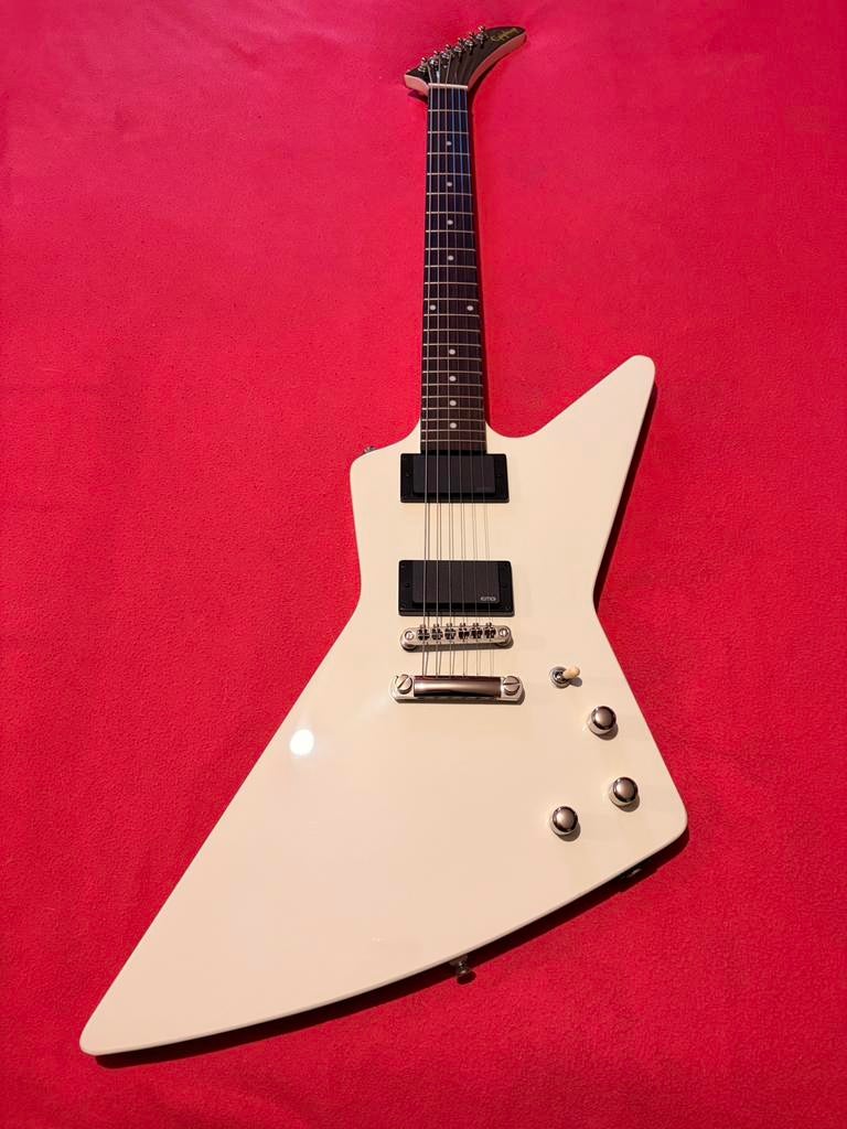Epiphone Explorer 80’s White 2026, Musique & Instruments, Instruments à corde | Guitares | Électriques, Neuf, Solid body, Epiphone