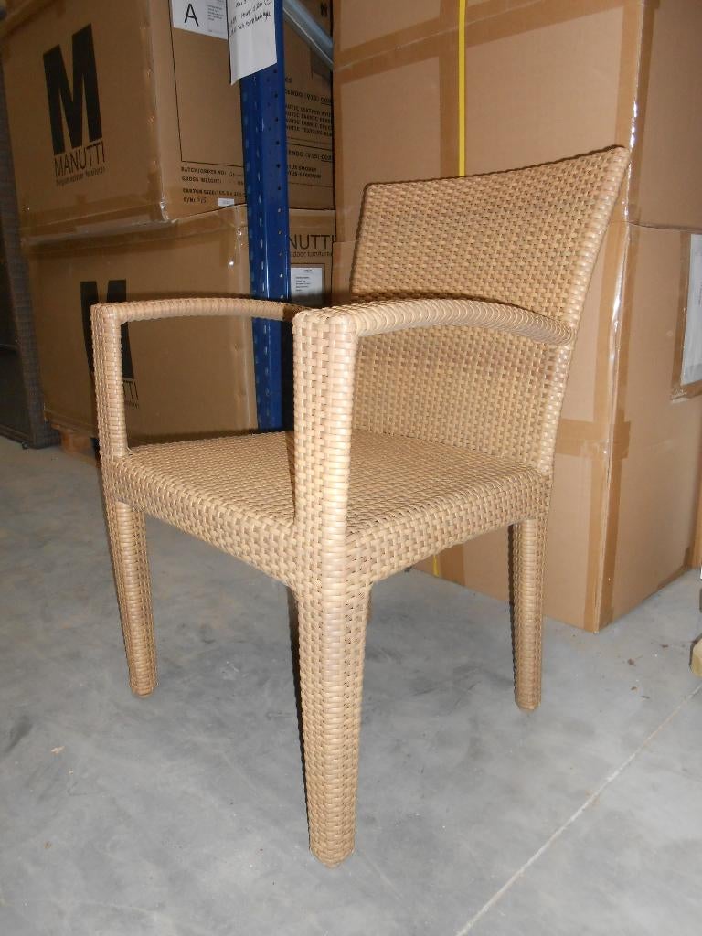 tuinmeubel DEDON panama stoelenset van 6 stuks, 6 zitplaatsen, Ophalen of Verzenden, Zo goed als nieuw, Wicker