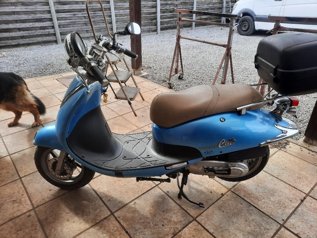 bromfiets SYM 45km, Fietsen en Brommers, Brommers | Overige merken, Ophalen, Gebruikt, 50 cc, Sym