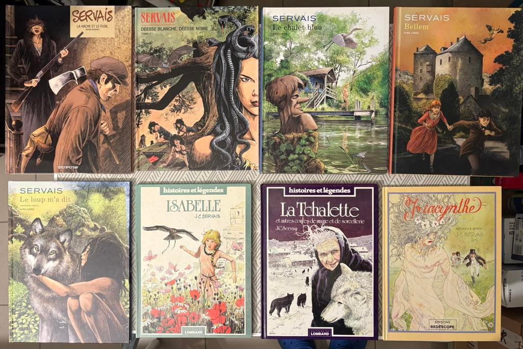 BD Jean-Claude Servais, Enlèvement ou Envoi, Utilisé