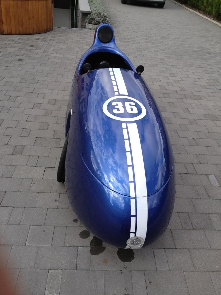 Mango velomobiel te koop., Fietsen en Brommers, Gebruikt, Bovenstuur, Cabine, Ophalen