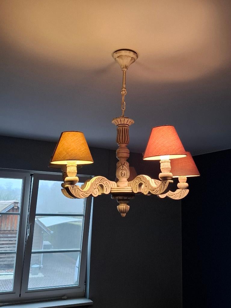 Landelijke Luchter, Huis en Inrichting, Lampen | Hanglampen, Ophalen