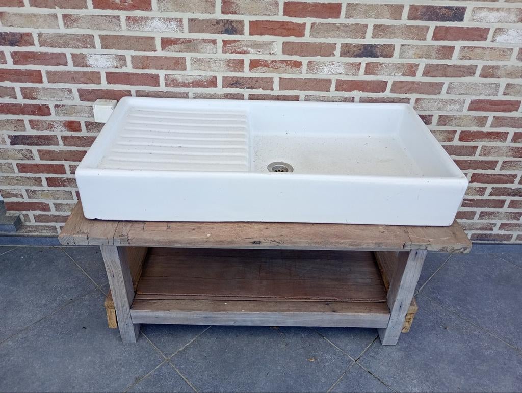 Lavabo op kast, Ophalen